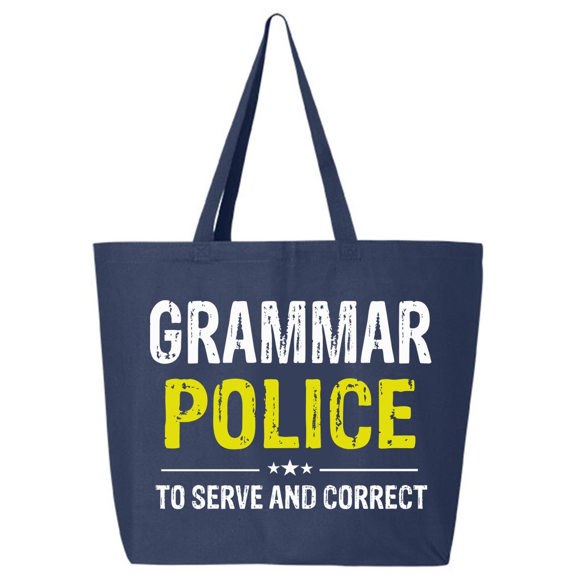 Grammar Police Wo And Funny Costume Idea 25L Jumbo Tote