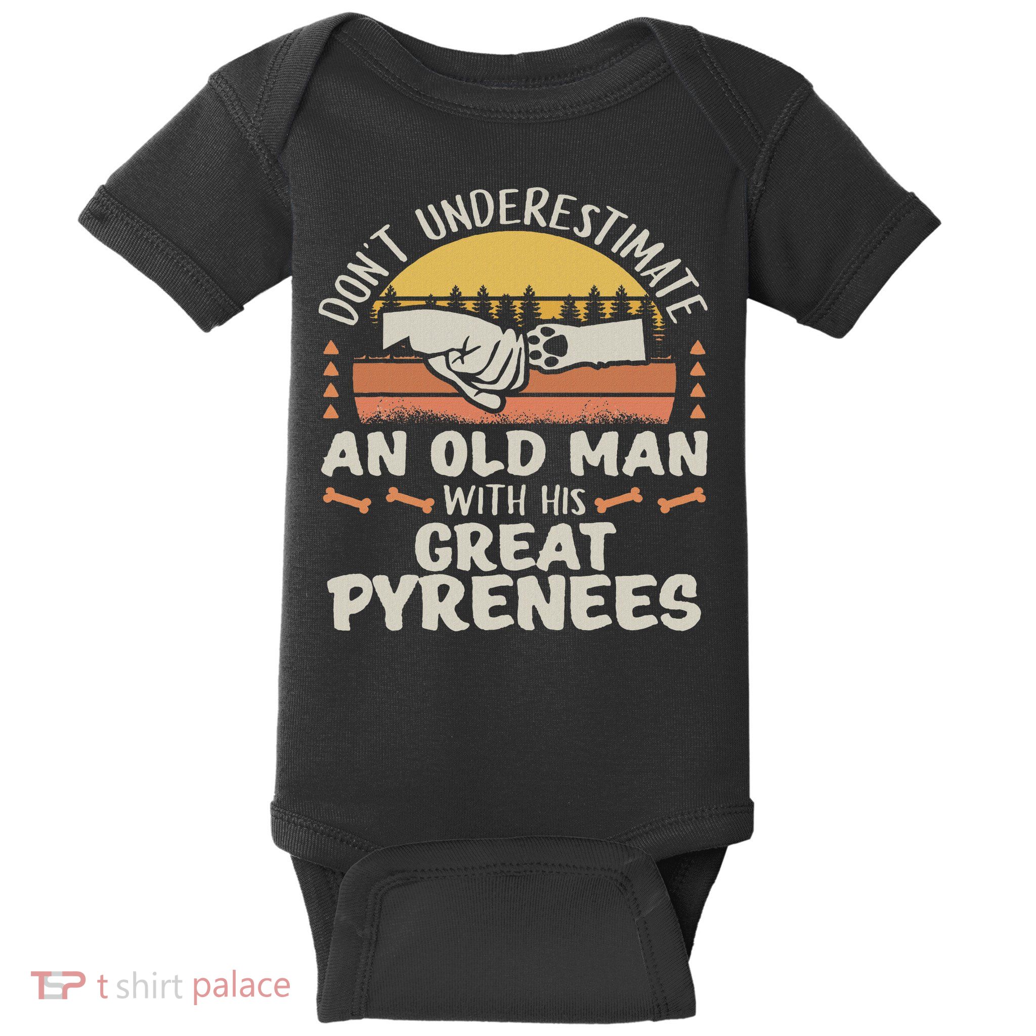 Great Pyrenees Women Dog Mom Dog Lover Baby Bodysuit