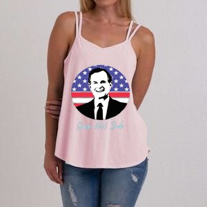 George President W. Bush Republican Proud USA Women's Strappy Tank