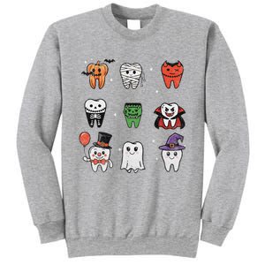 Ghost Pumpkin Witch Cute Dental Halloween Dentist Sweatshirt