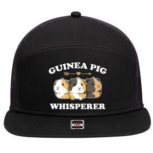 Guinea Pig Whisperer 7 Panel Mesh Trucker Snapback Hat