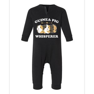 Guinea Pig Whisperer Infant Fleece One Piece