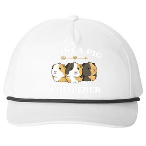 Guinea Pig Whisperer Snapback Five-Panel Rope Hat