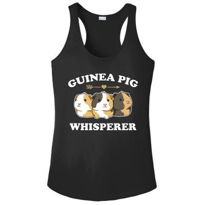 Guinea Pig Whisperer Ladies PosiCharge Competitor Racerback Tank