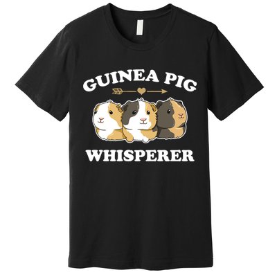 Guinea Pig Whisperer Premium T-Shirt