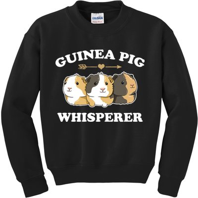 Guinea Pig Whisperer Kids Sweatshirt