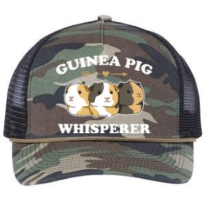 Guinea Pig Whisperer Retro Rope Trucker Hat Cap