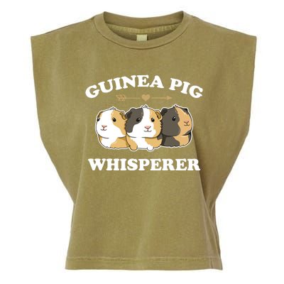 Guinea Pig Whisperer Garment-Dyed Women's Muscle Tee