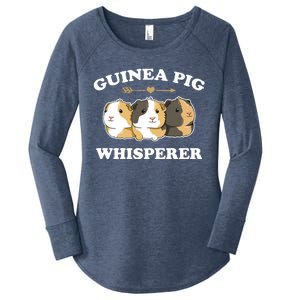 Guinea Pig Whisperer Women's Perfect Tri Tunic Long Sleeve Shirt