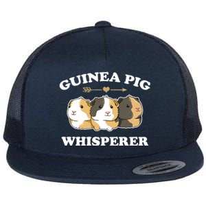 Guinea Pig Whisperer Flat Bill Trucker Hat