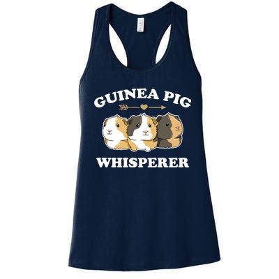 Guinea Pig Whisperer Women's Racerback Tank