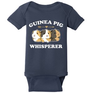 Guinea Pig Whisperer Baby Bodysuit