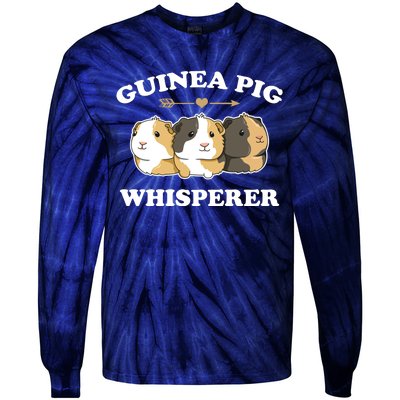 Guinea Pig Whisperer Tie-Dye Long Sleeve Shirt