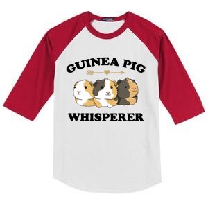 Guinea Pig Whisperer Kids Colorblock Raglan Jersey