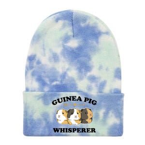 Guinea Pig Whisperer Tie Dye 12in Knit Beanie