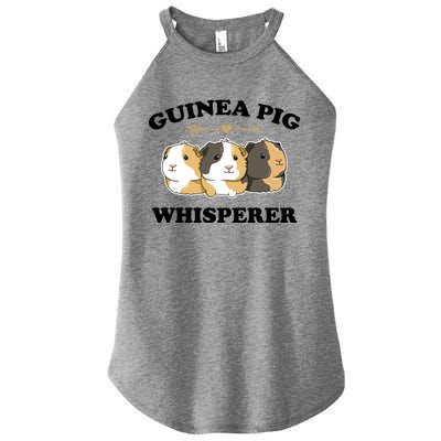 Guinea Pig Whisperer Women's Perfect Tri Rocker Tank