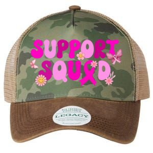 Groovy Pink Warrior Breast Cancer Awareness Support Squad Gift Legacy Tie Dye Trucker Hat