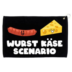 Ger Pun Wurst KäSe Scenario Sausage Cheese Funny Dad Joke Gift Grommeted Golf Towel