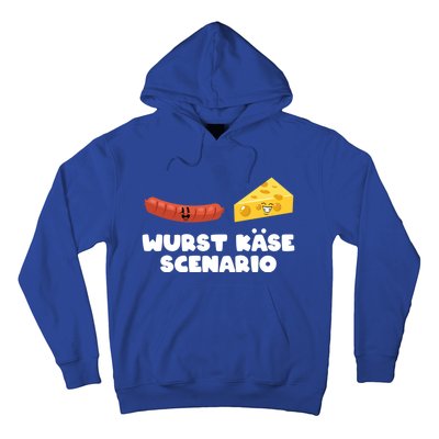 Ger Pun Wurst KäSe Scenario Sausage Cheese Funny Dad Joke Gift Hoodie