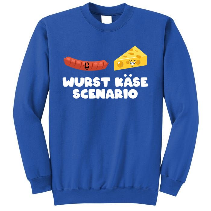 Ger Pun Wurst KäSe Scenario Sausage Cheese Funny Dad Joke Gift Sweatshirt