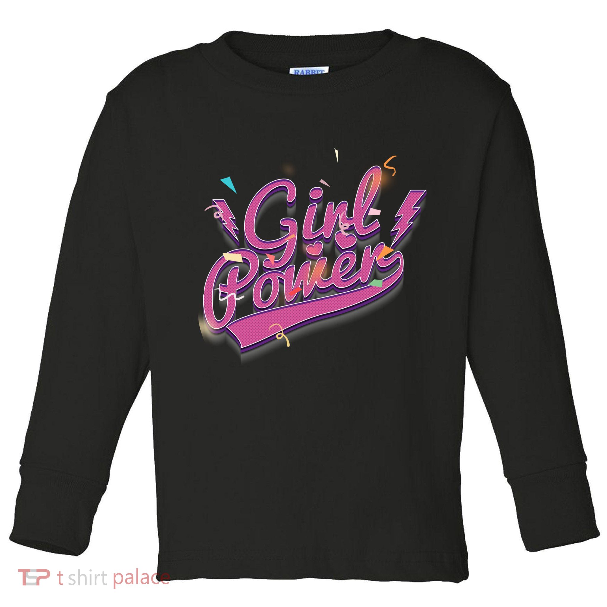 Girl Power Women’ Rights Toddler Long Sleeve Shirt