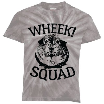 Guinea Pigs Wheek Squad Cute Funny Guinea Pig Shirts Kids Tie-Dye T-Shirt