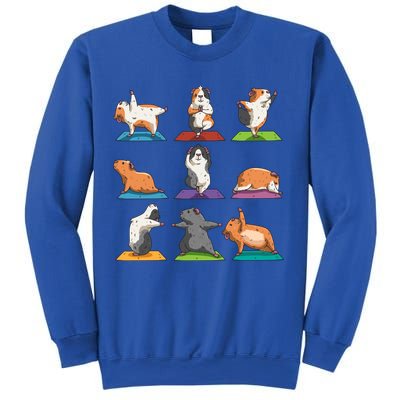 Guinea Pig Yoga Position Workout Gift Sweatshirt