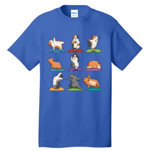 Guinea Pig Yoga Position Workout Gift Tall T-Shirt