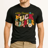 Groovy Quotes Autism Powered Fuck Machine Funny Cooling Performance Crew T-Shirt
