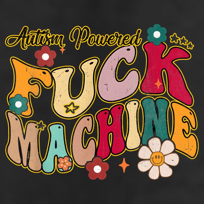 Groovy Quotes Autism Powered Fuck Machine Funny Adult Drive Performance Visor