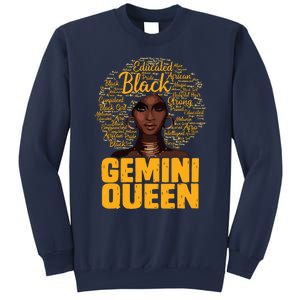 Gemini Queen Black Woman Afro Natural Hair African American Sweatshirt