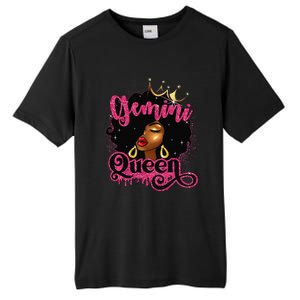 Gemini Queen Birthday Afro Black Zodiac Birthday Tall Fusion ChromaSoft Performance T-Shirt