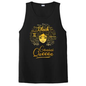 Gemini Queen Black Queen Birthday Gifts Zodiac Women PosiCharge Competitor Tank