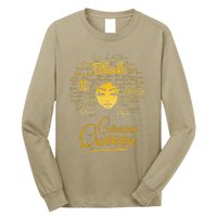 Gemini Queen Black Queen Birthday Gifts Zodiac Women Long Sleeve Shirt