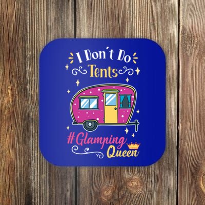 Glamping Queen Camping Grandma Gift Coaster