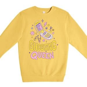 Ghosting Queen Cellphone Premium Crewneck Sweatshirt