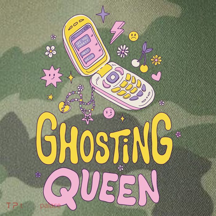 Ghosting Queen Cellphone Legacy Tie Dye Trucker Hat