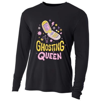 Ghosting Queen Cellphone Cooling Performance Long Sleeve Crew