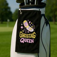 Ghosting Queen Cellphone Golf Towel