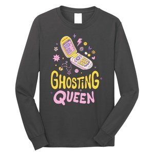 Ghosting Queen Cellphone Long Sleeve Shirt