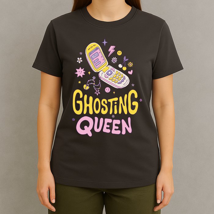 Ghosting Queen Cellphone T-Shirt