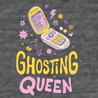Ghosting Queen Cellphone T-Shirt