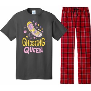 Ghosting Queen Cellphone Pajama Set