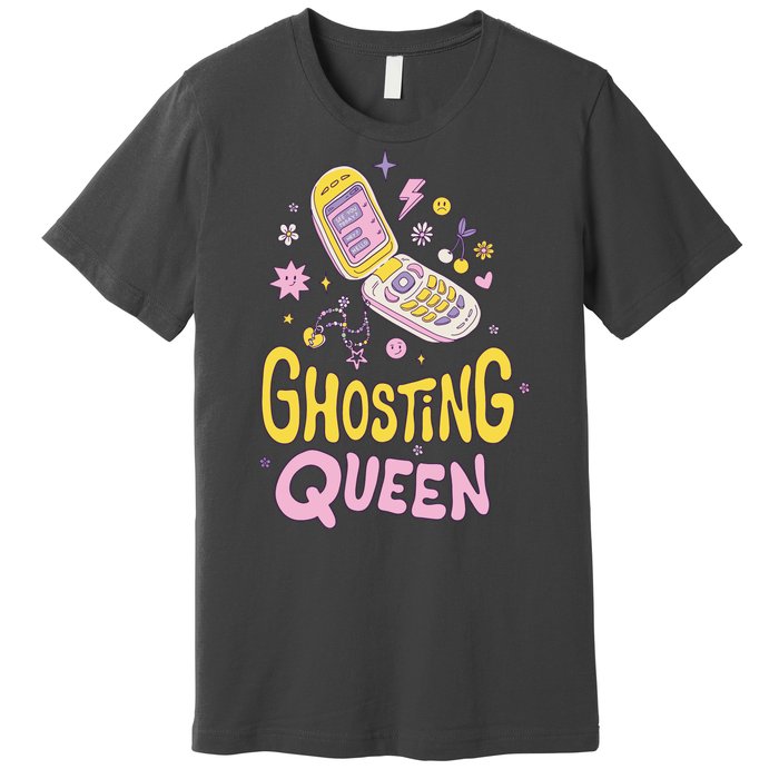 Ghosting Queen Cellphone Premium T-Shirt