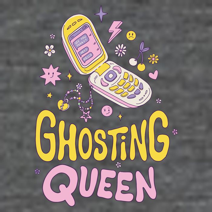 Ghosting Queen Cellphone Premium T-Shirt