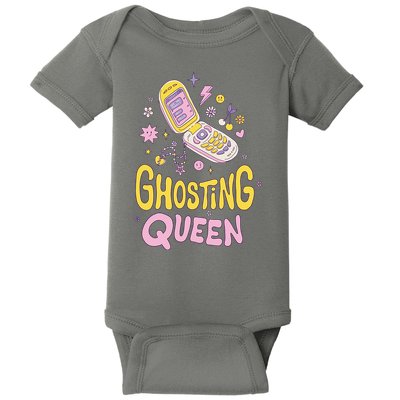 Ghosting Queen Cellphone Baby Bodysuit