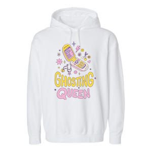 Ghosting Queen Cellphone Garment-Dyed Fleece Hoodie