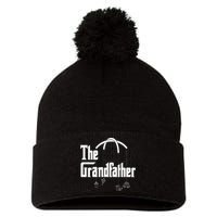 Grandfather Quote Design for Grandfathers Pom Pom 12in Knit Beanie