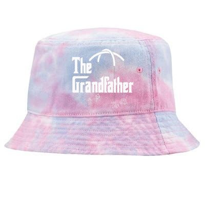 Grandfather Quote Design for Grandfathers Tie-Dyed Bucket Hat