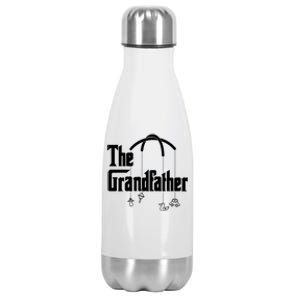 Grandfather Quote Funny Design For Grandpas Stainless Steel Insulated Water Bottle